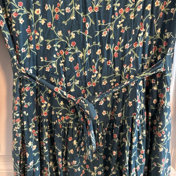Vintage 80’s Harvest Time Women’s Floral Dress - Picture 7 of 8